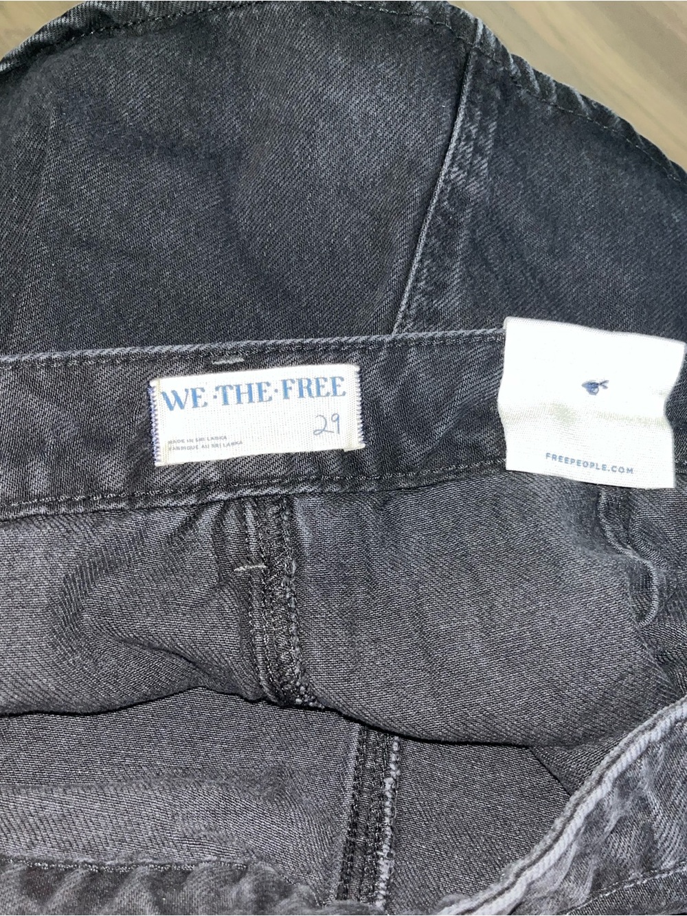 Free People: We The Free Stephie Denim Jean Skort - Picture 7 of 13